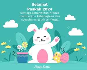 caption ucapan selamat paskah 2024