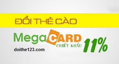 đổi thẻ cào  Megacard