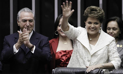 Dilma Rousseff, investida como la primera presidenta de Brasil