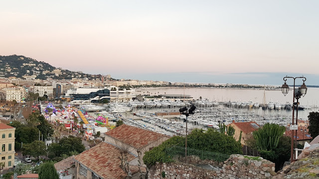 View over Cannes from Le Suquet