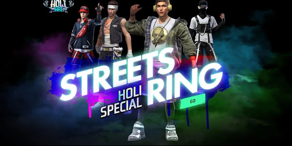 Get Ready to Celebrate: Free Fire Presents the Street Ring Holi Special Event in March 2024