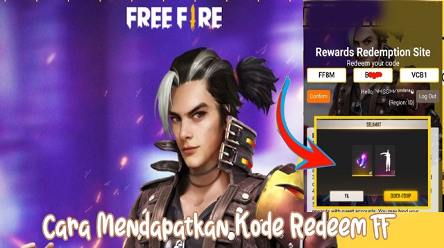 Cara Mendapatkan Kode Redeem FF