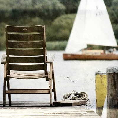 boat dock and sailboat