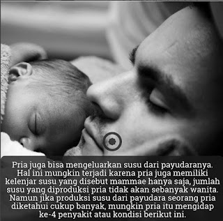 misteri pria mengeluarkan air susu dari payudara