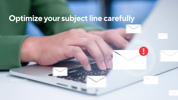 Optimize your subject line carefully