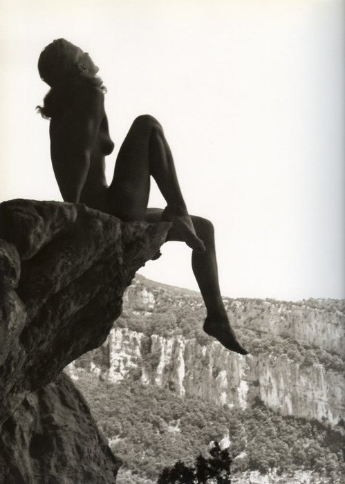 Girl On A Cliff