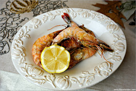 Gambas a la Plancha de nuestra Cena de Acción de Gracias