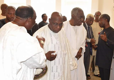 How Sweet: Nigeria's Ex Presidents Sing Of Unity (Video)