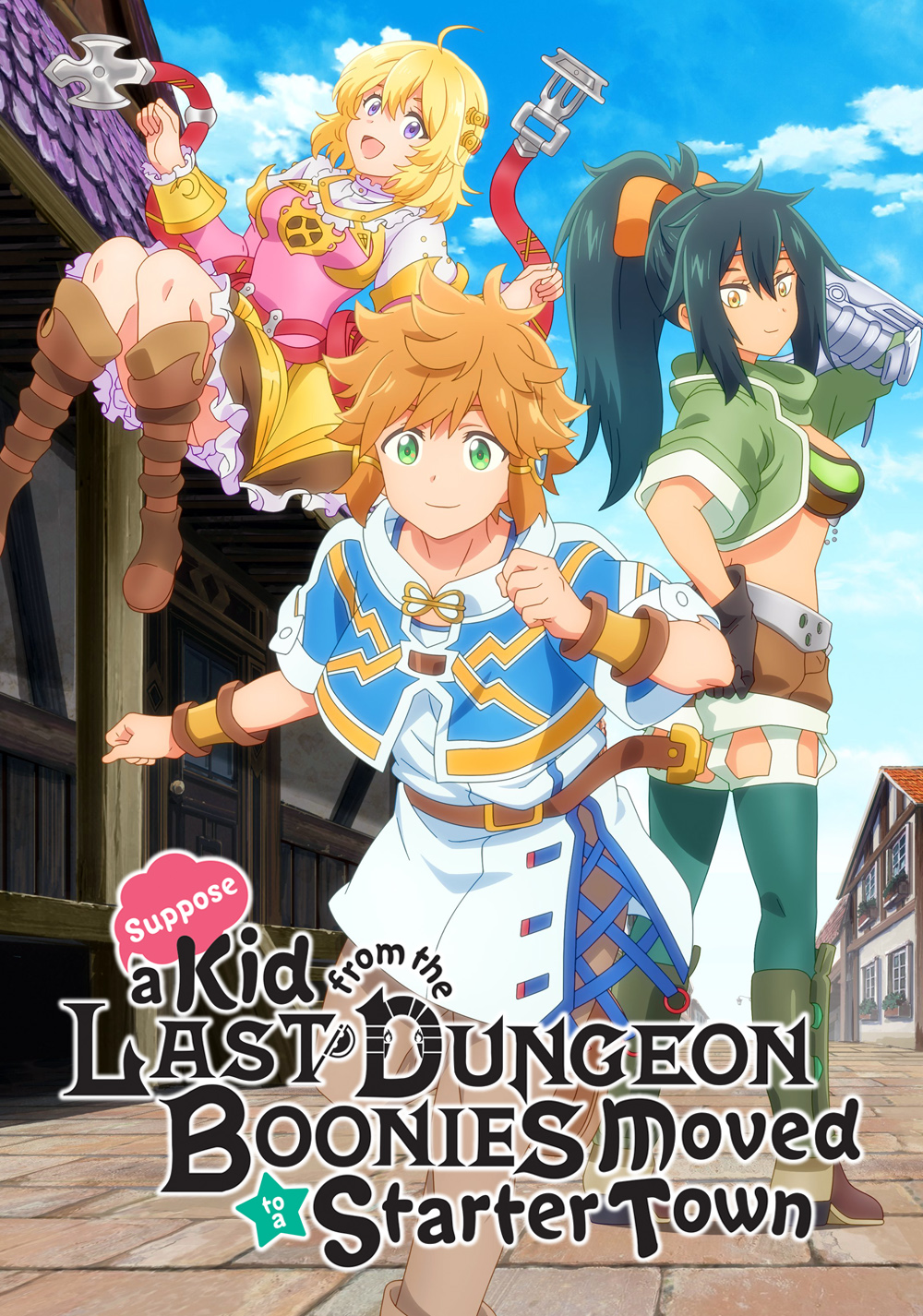 Suppose a Kid from the Last Dungeon Boonies moved to a starter town  (English Dub) Suppose a kid from the last dungeon boonies got used to life  in a starter town? 