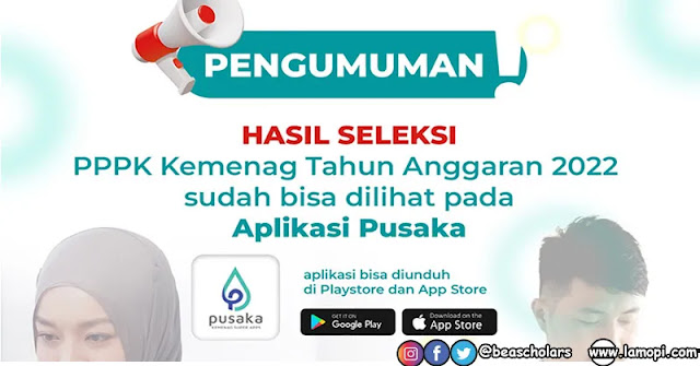 Download Pengumuman Hasil Seleksi PPPK Kemenag Tahun  Download Pengumuman Hasil Seleksi PPPK Kemenag Tahun 2023