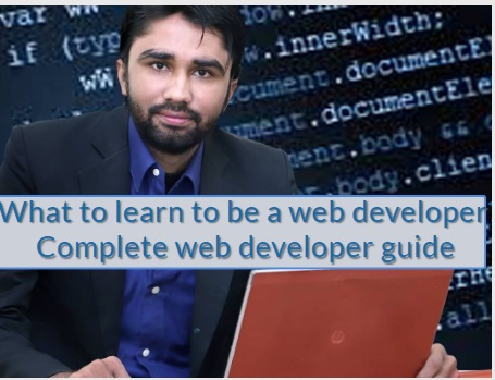 What to learn to be a web developer