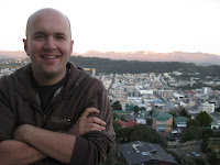 Me with the snowy hills in the background