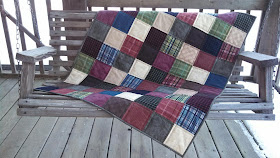 flannel squares quilt