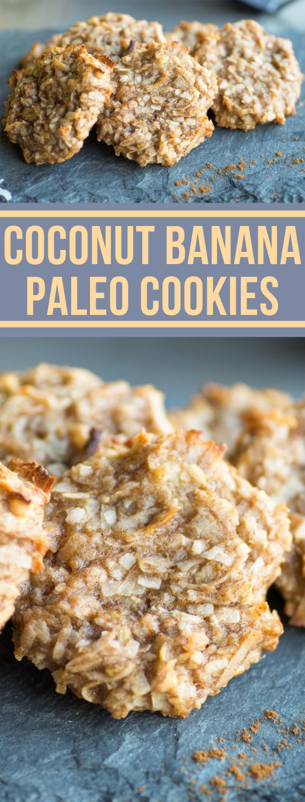 Coconut Banana Paleo Cookies #HealthyRecipe #glutenfree