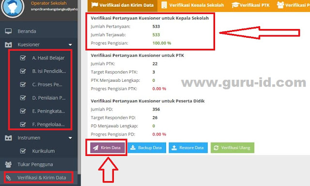 Cara Sukses Kirim Data Pada Aplikasi PMP