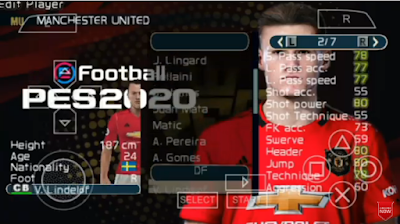 PES Lite 2020 500 MB for PPSSPP Download