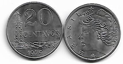 Moeda de 20 centavos, 1979