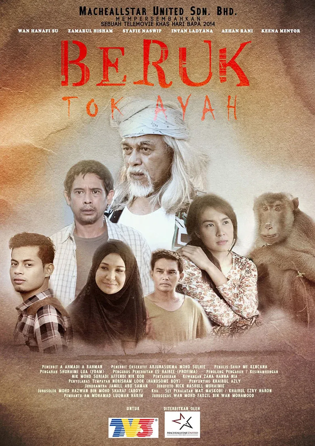 Telefilem Beruk Tok Ayah TV3