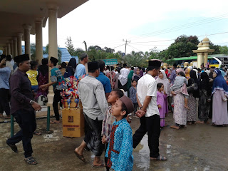 Dokumentasi Pemberangkatan jamaah haji Kecamatan Megang sakti