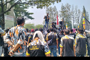 LSM GMBI Distrik Kabupaten Bekasi Aksi Damai  Usung  PJ Bupati  Kembali Menjabat