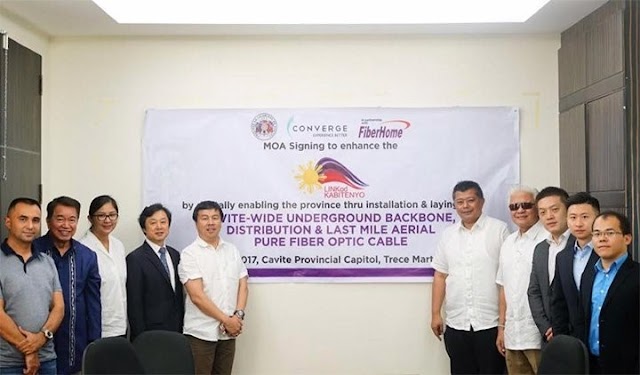 Converge ICT targets early access of Fiber optic cable connections in Cavite