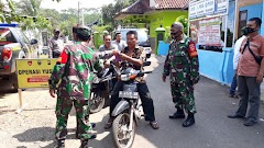 Satgas Penanganan Dan Penanggulangan Covid-19 Warungasem Gelar Operasi Yusisi Protokol Kesehatan