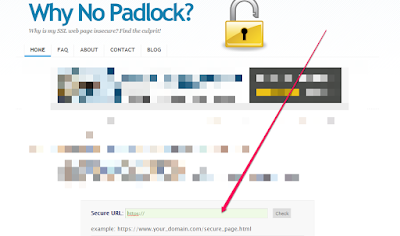 why no padlock ssl mixed content checker for https pages