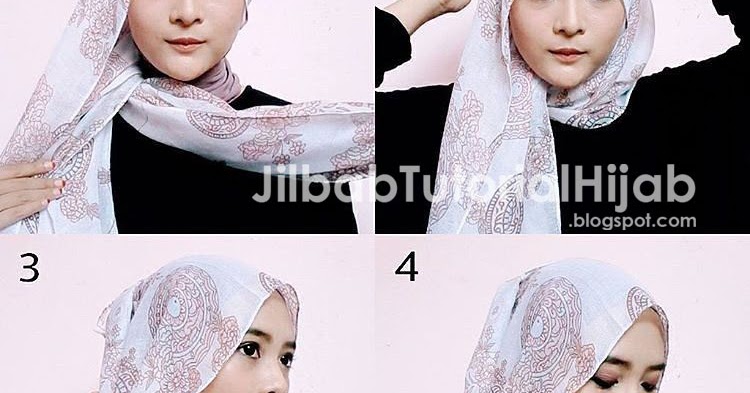 Tutorial Cara Memakai Hijab Pashmina  Jilbab Tutorial Hijab