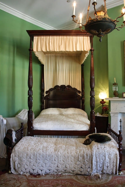 Bedroom from Interview with a Vampire at Destrehan Plantation