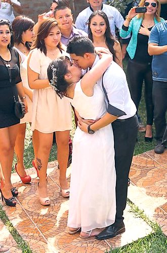 Foto del matrimonio de Greysi Ortega e Ítalo Villaseca