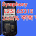 Symphony L25i phone board firmware all-new Downloads New Update files.