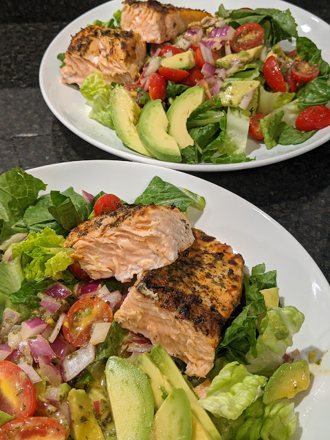 Salmon Avocado Salad