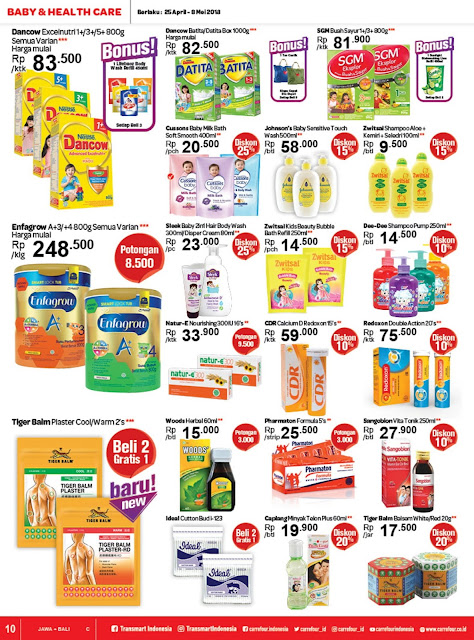 Katalog Promo CARREFOUR Terbaru Periode 25 April - 08 Mei 2018