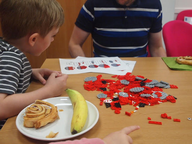 LEGO building with Daddy! 