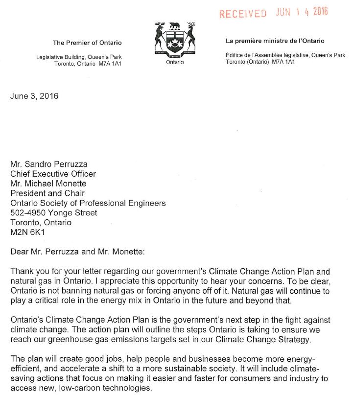 Cityfloodmap Com Premier Snubs Ontario Society Of Professional Engineers With Form Letter Opse Says Missed The Intent
