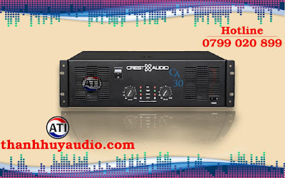 Bán cục đẩy công suất cao cấp chính hãng giá rẻ Crest Audio Ca30 2 kênh