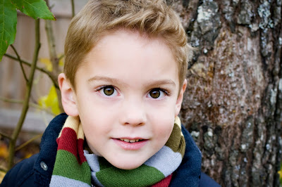 handsome hair (and boy) portrait