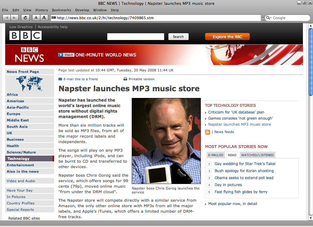 FirstStep (by Rishabh Singla): Banner ads on BBC website ...