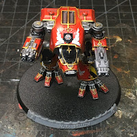 Legio Ignatum Warhound Titan WIP for Adeptus Titanicus