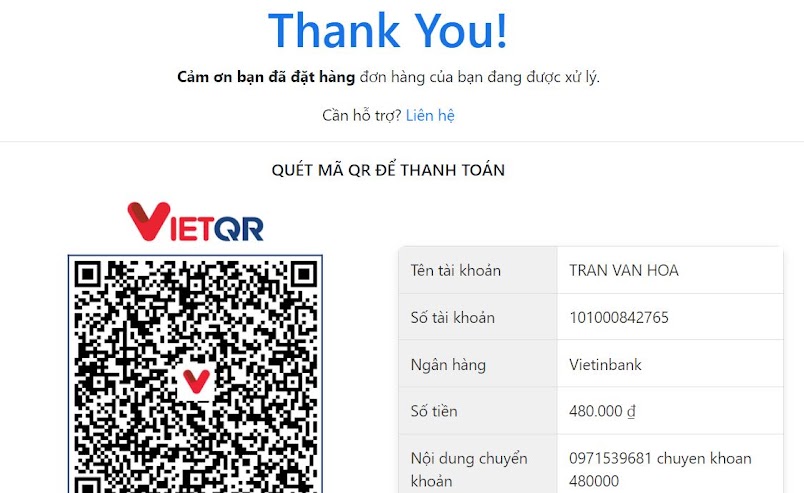 Cài mã QR code cho Blog bán hàng