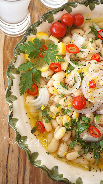 Cold Bean Salad: Piyaz