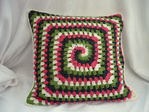 Groovy Granny Pillow