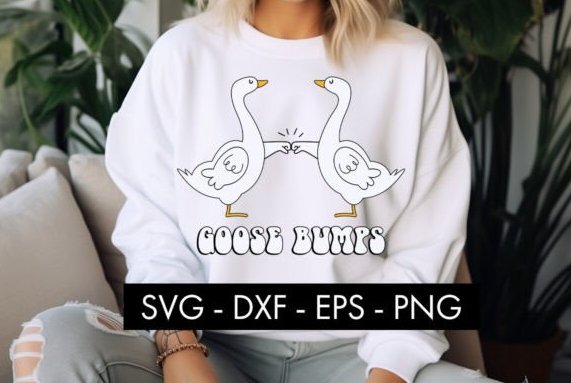 Goose Bumps SVG Cut File Free