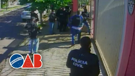 oab abuso operacao policial casa advogada