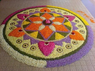 Onam Pookalam Designs,Wallpapers,Greetings