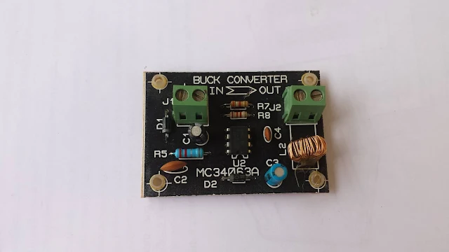 Making A 12 V To 5 V Buck Converter Using MC34063A