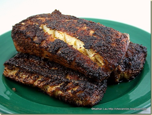  Old Bay Blackened Halibut