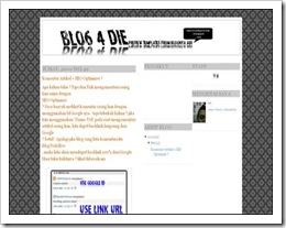 blog4die template