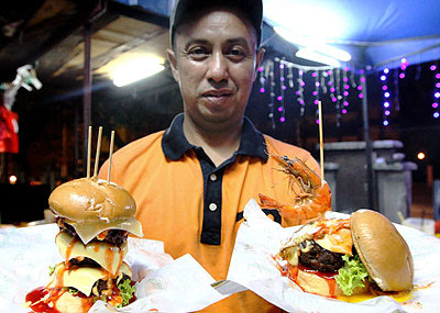 My Life & My Loves ::.: Rawang Burger Bakar bagi burger 