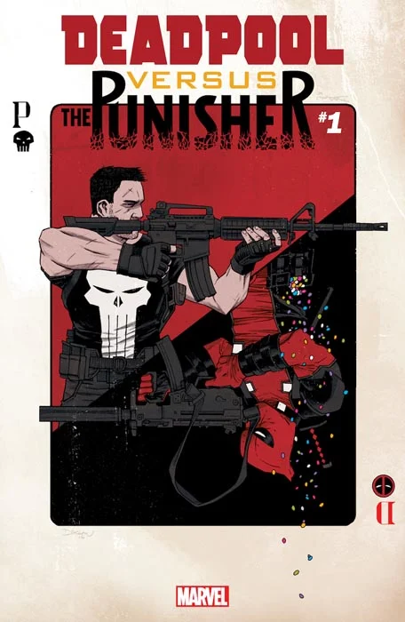 "Deadpool Versus The Punisher" de Fred Van Lente y Pere Perez